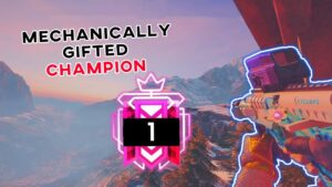 The Mechanically Gifted CHAMPION Ranked Highlights - Rainbow Six Siege