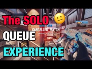 The Solo Queue Experience in Rainbow Six Siege
