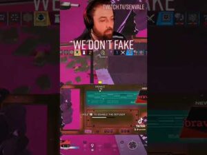 We don't fake vs PRO's - Rainbow Six Siege #shorts