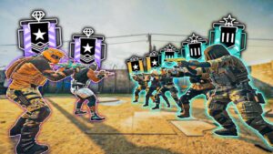 2DIAMOND vs 3PLATINUM,2GOLD ผลลัพธ์ก็คือ!? - Rainbow Six Siege ไทย