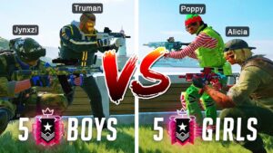 Can 5 Champion E-Girls beat 5 Champion Boys in Rainbow Six Siege?