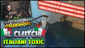 Faccio QUITTARE un TEAM di STREAM SNIPER ITALIANI!! (100% TOXIC) | Rainbow Six: Siege ITA