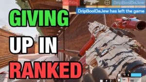 Giving Up in Ranked - Rainbow Six Siege