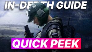 How to QUICK PEEK on Console 2022 - Rainbow Six Siege (PS4/XBOX)