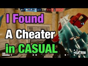 I Found a CHEATER in CASUAL - Rainbow Six Siege