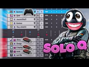 Making Xim Champions RAGE In Solo Queue - RAINBOW SIX SIEGE