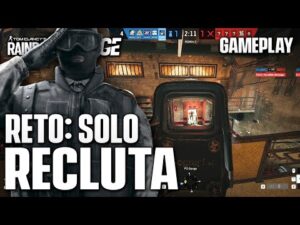 RETO: Jugando SOLO RECLUTA | High Calibre | Caramelo Rainbow Six Siege