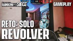 RETO: Jugando SOLO REVOLVER | Caramelo Rainbow Six Siege
