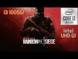 Rainbow Six Siege on intel i3 1005G1 + intel UHD Graphics G1 (16GB RAM)