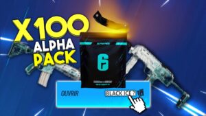 So lukcy in this OPENING of ALPHA PACK 100 !! - Rainbow Six Siège