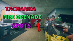 Tachanka Line ups -Rainbow Six Siege