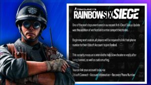 Valid Phone Number Now REQUIRED To Play Ranked In Rainbow Six Siege!