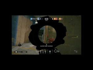 i did a 1 v 4 Clutch in Rainbow six siege