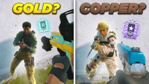 1v1ing players then guessing their ranks in Rainbow Six Siege