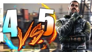 4 VS 5 TODA la PARTIDA! RAINBOW SIX SIEGE | HIGH CALIBRE | Pablotas