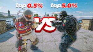 Can A TOP 5% Player Beat A TOP 0.5% Player In Rainbow Six Siege?