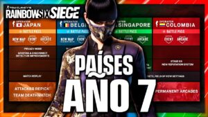 ESTOS son los PAISES y NOVEDADES del AÑO 7 | Caramelo Rainbow Six Siege