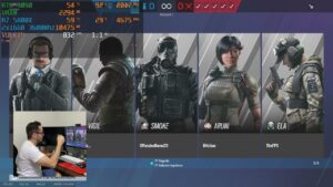 JOGANDO RAINBOW SIX SIEGE COM A NOVA RTX 3050