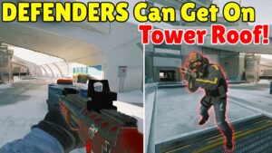 *NEW* Way To Get On Tower ROOF As  Defender! - Rainbow Six Siege