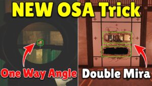 New OP *OSA* Trick On Clubhouse | TWO New Double Mira Spots - Rainbow Six Siege