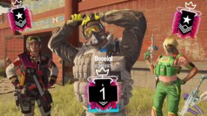 Number #1 Champion Level 590 Rainbow Six Siege Operation High Calibre