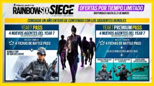 PRECIO y FECHA YEAR PASS 7 | Caramelo Rainbow Six Siege