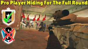 Pro Player Hiding ALL Round To Make Craziest Flank Ever - Rainbow Six Siege Six Invitational 2022