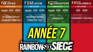 TOUTES LES ANNONCES POUR L'ANNÉE 7 DE RAINBOW SIX SIEGE