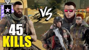 1 DIAMANT SOLO CONTRE 3 ADVERSAIRES ! (JE FAIS 45 KILLS) - RAINBOW SIX SIEGE