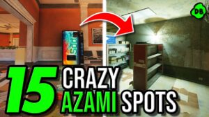 15 *NEW* Gamebreaking Azami Spots - Rainbow Six : Siege