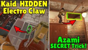 Fully *HIDDEN* Kaid Claw Spot | Azami NEW Tricks and Spots - Rainbow Six Siege Demon Veil