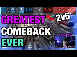 The GREATEST Comeback EVER - Rainbow Six Siege