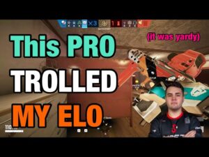 This Pro TROLLED My Elo - Rainbow Six Siege