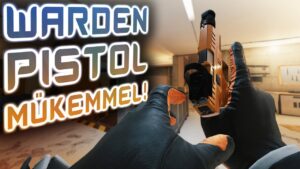 WARDEN PISTOL İLE HARİKA VURUŞLAR YAPTIM! - Rainbow Six Siege