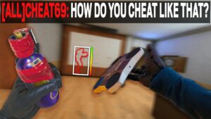 killing cheaters in rainbow six siege...