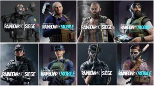 ALL RAINBOW SIX MOBILE OPERATORS INTRO MOVIES FROM RAINBOW SIX SIEGE!