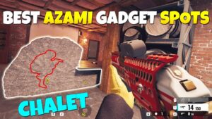 Best Azami Gadget Spots on Chalet - Rainbow Six Siege
