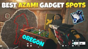 Best Azami Gadget Spots on Oregon - Rainbow Six Siege Guide