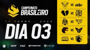 CAMPEONATO BRASILEIRO 2022 - 1° TURNO - PLAYDAY 3 - Rainbow Six Siege