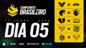 CAMPEONATO BRASILEIRO 2022 - 1° TURNO - PLAYDAY 5 - Rainbow Six Siege