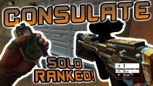 CONSULATE HARİTASINDA NE GEREKİYORSA ONU YAPTIK! SOLO RANKED! - Rainbow Six Siege