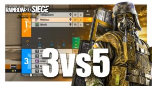 Mi MEJOR RONDA y JUEGO 3 vs 5 en RAINBOW SIX SIEGE | Demon Veil | Pablotas