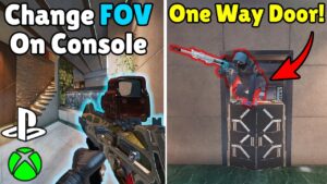 *NEW* Increase Field Of View FOV On Console ! | One Way Shield On Emerald Plains - Rainbow Six Siege