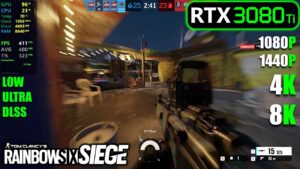RTX 3080 Ti | Rainbow Six Siege - Low,  Ultra, 1080p, 1440p, 4K, 8K + DLSS