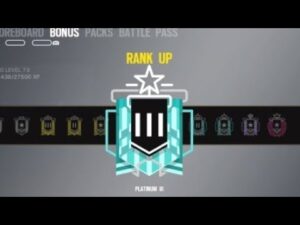 Rainbow Six Siege Ranked Path to Plat