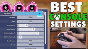 The BEST Console Champion Settings!! ( FOV + Sensitivity )  - RAINBOW SIX SIEGE