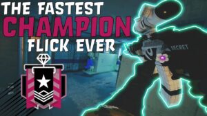 The Fastest CHAMPION Flick Ever Ranked Highlights - Rainbow Six Siege