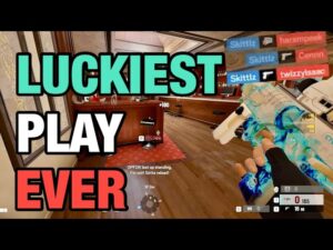 The LUCKIEST Play Ever - Rainbow Six Siege