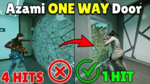 This is How Azami Can Create a ONE WAY Doors - Rainbow Six Siege Demon Veil