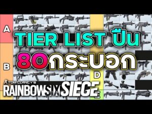 จัดอันดับ Tier List ปืนใน Rainbow Six Siege ไทย